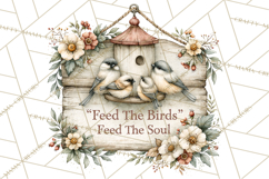 Backyard Bird Feeder Nature Clipart Product Image 4