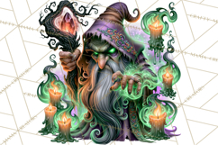 Evil Wizard Dark Fantasy PNG Clipart Product Image 5