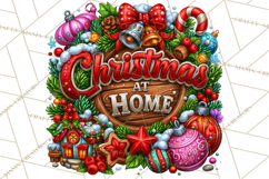 Bold Beautiful Christmas Clipart PNG Product Image 2