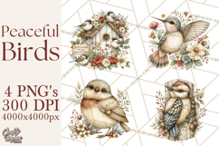 Backyard Bird Feeder Nature Clipart Product Image 1