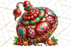 Bold Beautiful Christmas Clipart PNG Product Image 4
