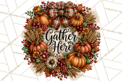 Round Fall Wood Sign PNG Clipart Product Image 2