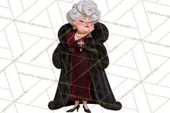 Christmas Crime Syndicate PNG Clipart, Mobster Santa Product Image 3