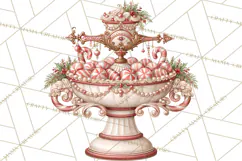 Whimsical Christmas Confectionery PNG Clipart Product Image 4