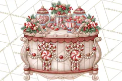 Whimsical Christmas Confectionery PNG Clipart Product Image 5