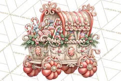 Whimsical Christmas Confectionery PNG Clipart Product Image 2