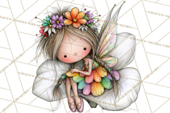 Sweet Little Fairies PNG, Cute Fairy Clip Art Product Image 2