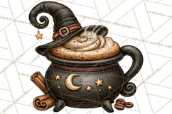 Spooky Coffeehouse PNG Clipart Product Image 3