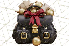 Christmas Crime Syndicate PNG Clipart, Mobster Santa Product Image 3