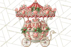 Whimsical Christmas Confectionery PNG Clipart Product Image 3