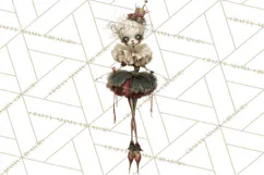 Haunted Circus Clipart PNG, Spooky Halloween Clowns Product Image 3