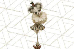 Haunted Circus Clipart PNG, Spooky Halloween Clowns Product Image 4