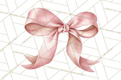 Pink Autumn Cottage Clipart PNG Product Image 4