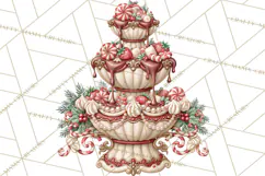 Whimsical Christmas Confectionery PNG Clipart Product Image 4