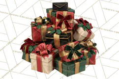 Christmas Crime Syndicate PNG Clipart, Mobster Santa Product Image 4