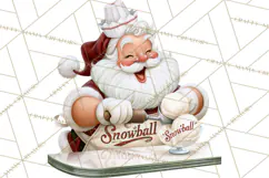 1950s Vintage Christmas Clipart Retro Soda Fountain Clip Art Product Image 5