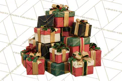 Christmas Crime Syndicate PNG Clipart, Mobster Santa Product Image 5