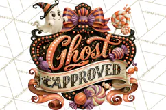 Retro Halloween Candy Shop Clipart PNG Product Image 5