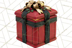 Christmas Crime Syndicate PNG Clipart, Mobster Santa Product Image 2