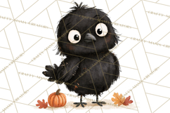 Frayed Fall Scarecrows PNG, Halloween Clipart Product Image 2