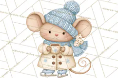 Winter Skating World Animals PNG Product Image 3