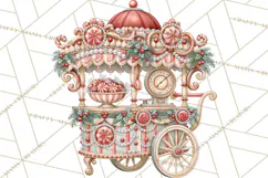 Whimsical Christmas Confectionery PNG Clipart Product Image 4