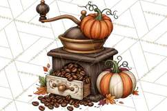 Spooky Coffeehouse PNG Clipart Product Image 3