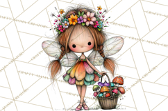 Sweet Little Fairies PNG, Cute Fairy Clip Art Product Image 2