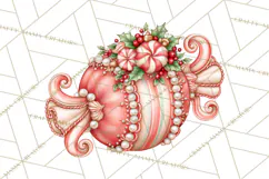 Whimsical Christmas Confectionery PNG Clipart Product Image 3