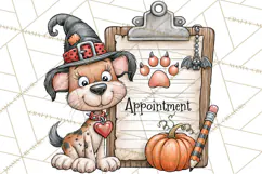 Monster Pet Groomers Halloween Clipart PNG Product Image 5