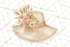 Frayed Fall Scarecrows PNG, Halloween Clipart Product Image 5