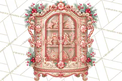 Whimsical Christmas Confectionery PNG Clipart Product Image 5