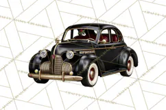 Christmas Crime Syndicate PNG Clipart, Mobster Santa Product Image 5