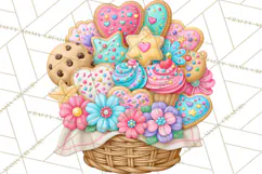 Whimsical Bakery Girls & Boys PNG Clipart, Baker Characters Product Image 5