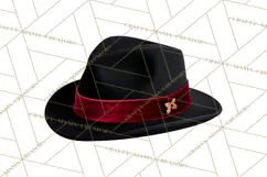 Christmas Crime Syndicate PNG Clipart, Mobster Santa Product Image 2