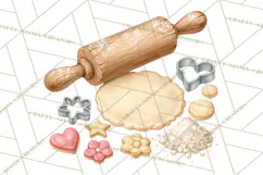 Whimsical Bakery Girls & Boys PNG Clipart, Baker Characters Product Image 2