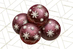 1950s Vintage Christmas Clipart Retro Soda Fountain Clip Art Product Image 3