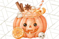 Halloween Cocktails Clipart PNG, Spooky Drinks Product Image 3