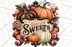 Retro Halloween Candy Shop Clipart PNG Product Image 4
