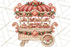 Whimsical Christmas Confectionery PNG Clipart Product Image 4