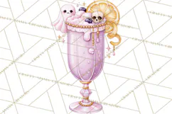 Halloween Cocktails Clipart PNG, Spooky Drinks Product Image 5
