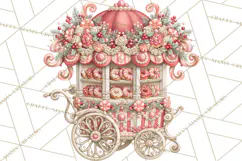 Whimsical Christmas Confectionery PNG Clipart Product Image 2