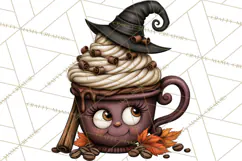 Spooky Coffeehouse PNG Clipart Product Image 2