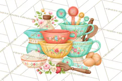 Whimsical Bakery Girls & Boys PNG Clipart, Baker Characters Product Image 2