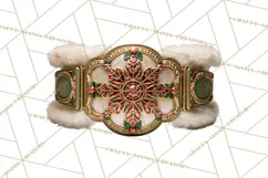 Christmas Wrestling Clipart PNG, Santa Wrestlers Product Image 3