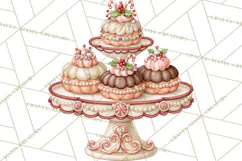 Whimsical Christmas Confectionery PNG Clipart Product Image 5