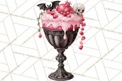 Halloween Cocktails Clipart PNG, Spooky Drinks Product Image 2