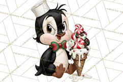 1950s Vintage Christmas Clipart Retro Soda Fountain Clip Art Product Image 4
