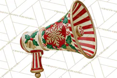 Christmas Wrestling Clipart PNG, Santa Wrestlers Product Image 4