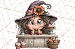 Halloween Village Bakery PNG Clipart Product Image 3